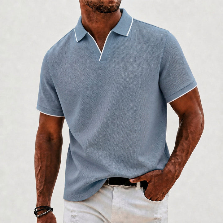 Zeke | Classic Collar Knit Polo
