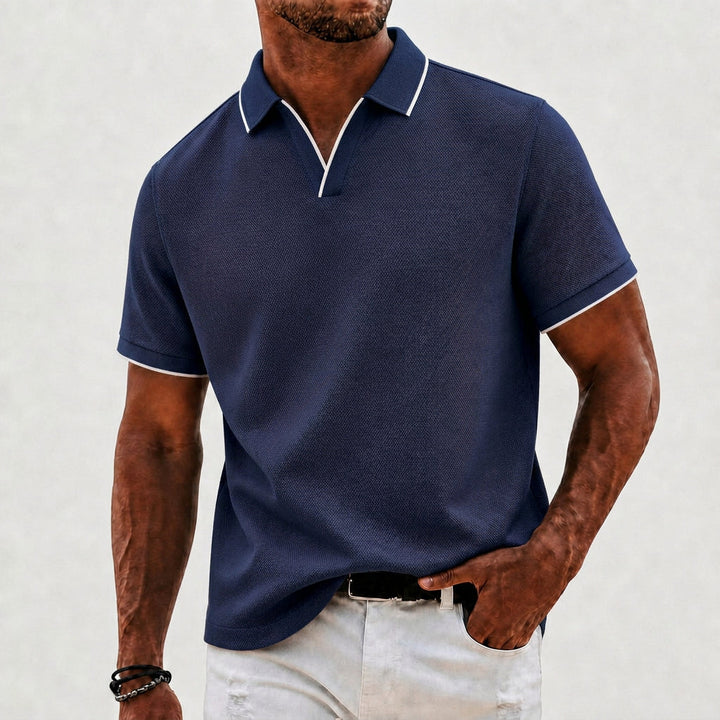 Zeke | Classic Collar Knit Polo