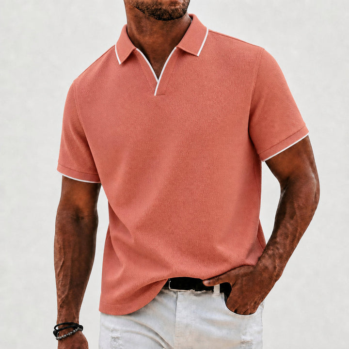 Zeke | Classic Collar Knit Polo
