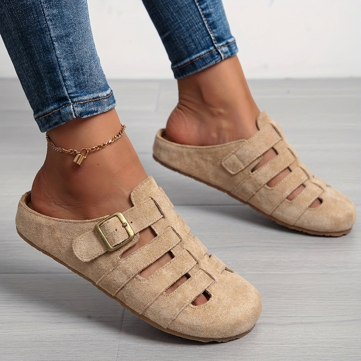 Tracey | Casual Comfort Slip-On Mule Sandals