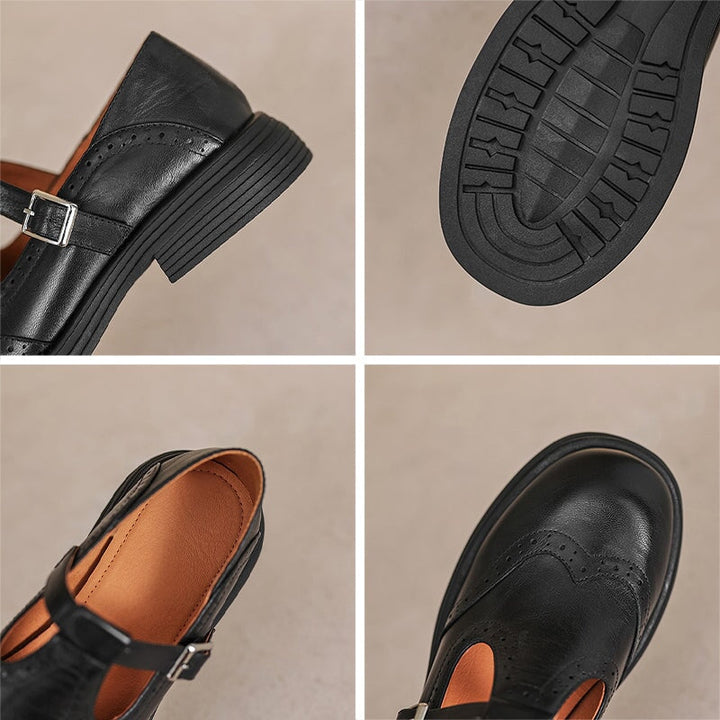 Louisa | Elegant Premium Strap Loafers