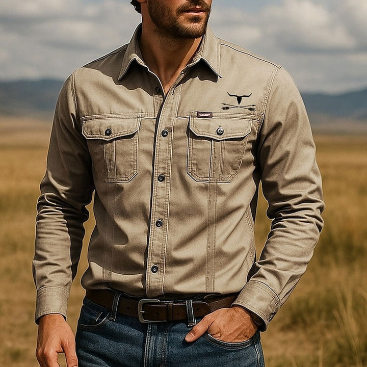 Wyatt | Rugged Western Utility Shirt