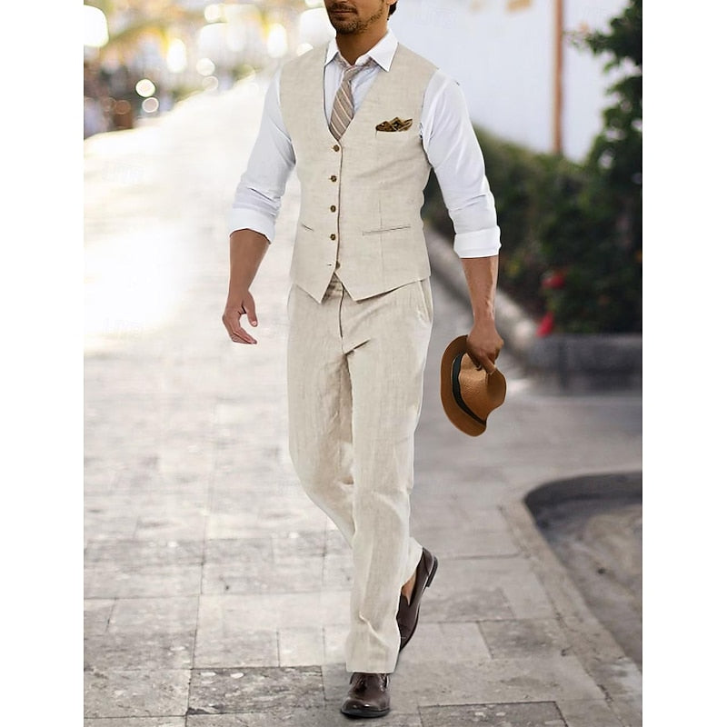 Elias | Tailored Summer Two-Piece Set