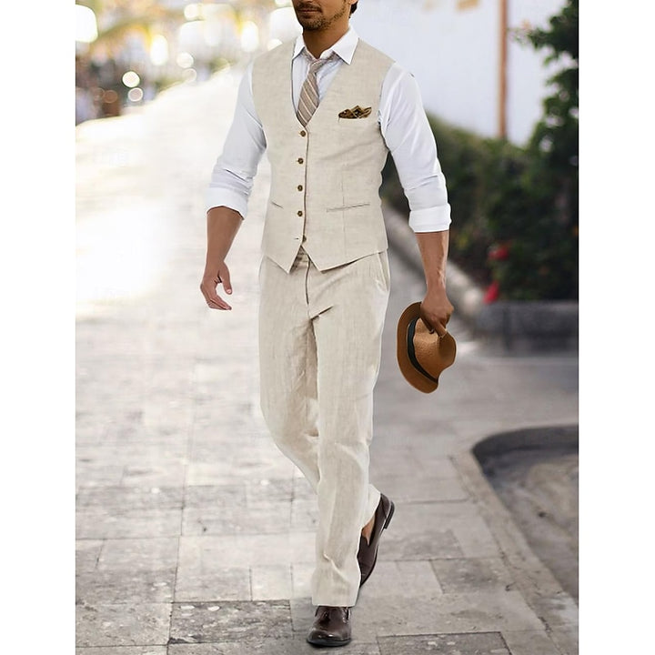 Elias | Tailored Summer Two-Piece Set