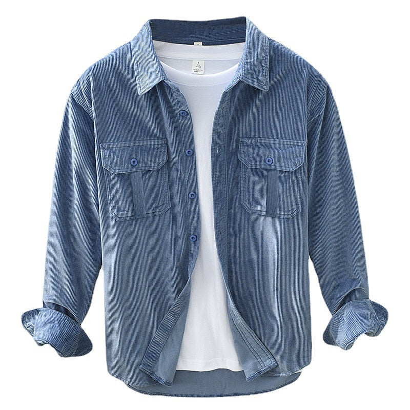 Hamish | Textured Utility Overshirt