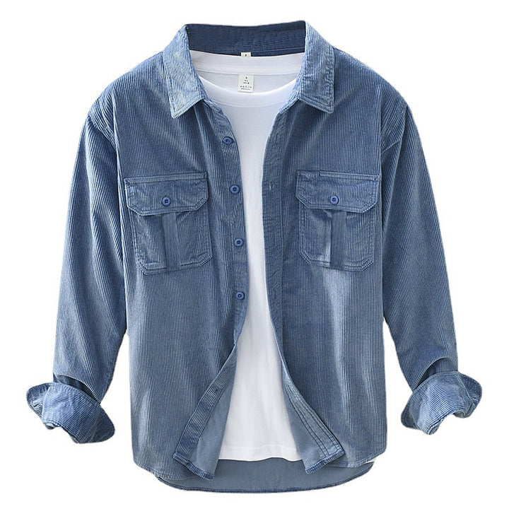 Hamish | Textured Utility Overshirt