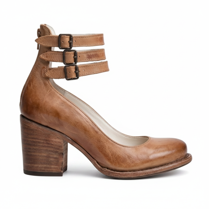 Nina | Strappy Block Heel Sandals