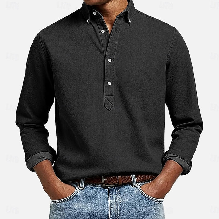 Bennett | Classic Popover Button-Down Shirt