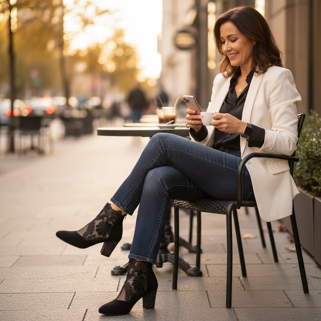 Norene | Wide Fit Open Toe Block Heels