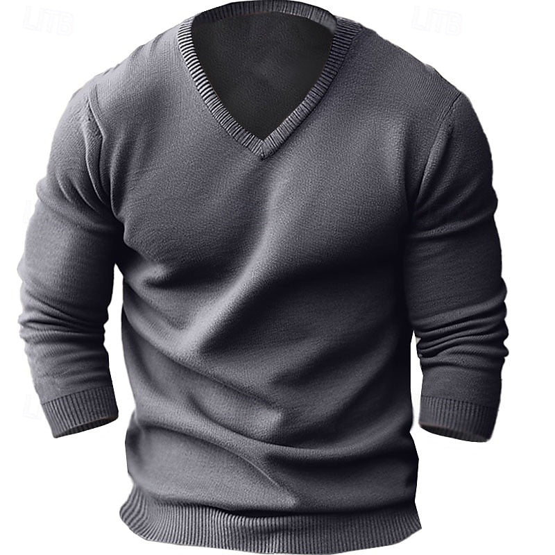 Foster | Refined V-Neck Jumper