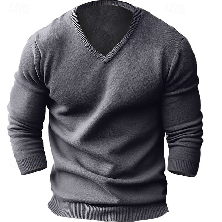 Foster | Refined V-Neck Jumper
