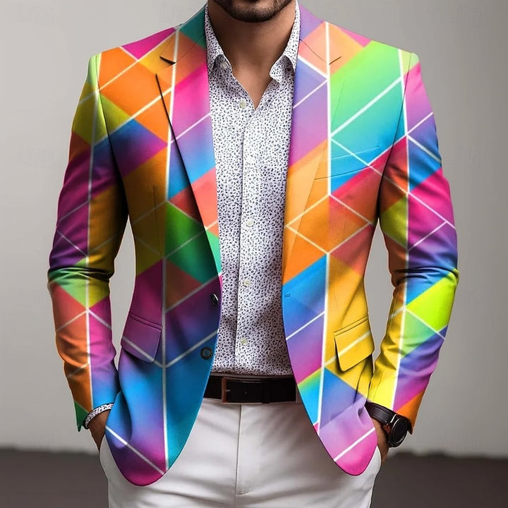 Perry | Geometric Tailored Blazer