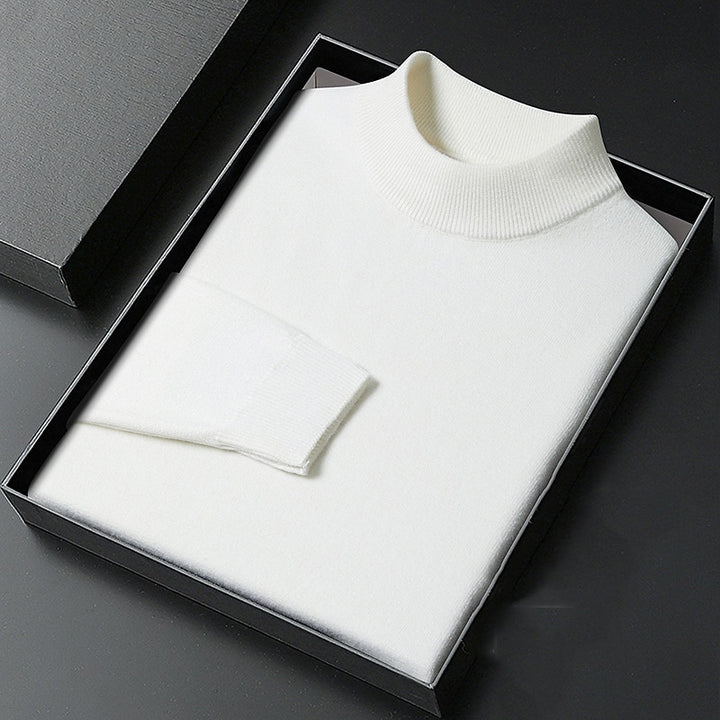 Maxwell | Refined Mock-Neck Sweater