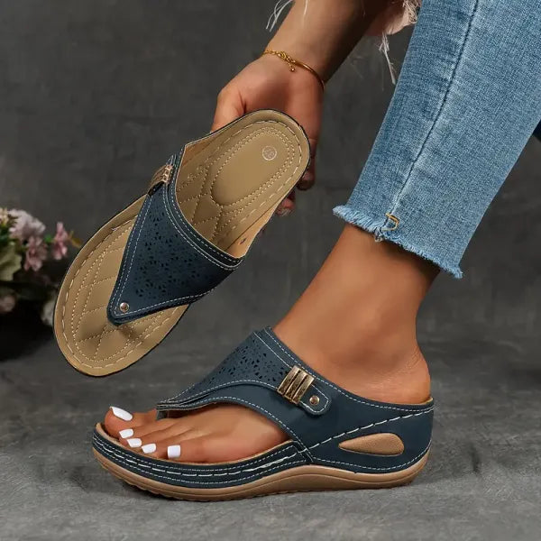 Mila | Elegant Open Toe Comfort Sandals