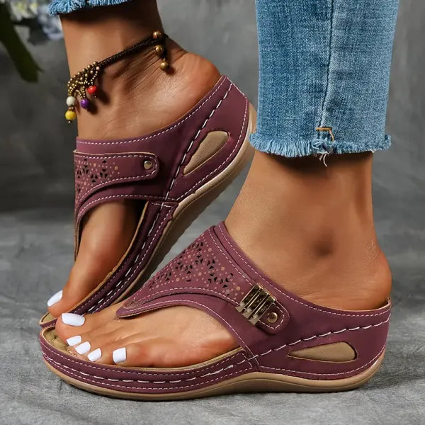 Mila | Elegant Open Toe Comfort Sandals