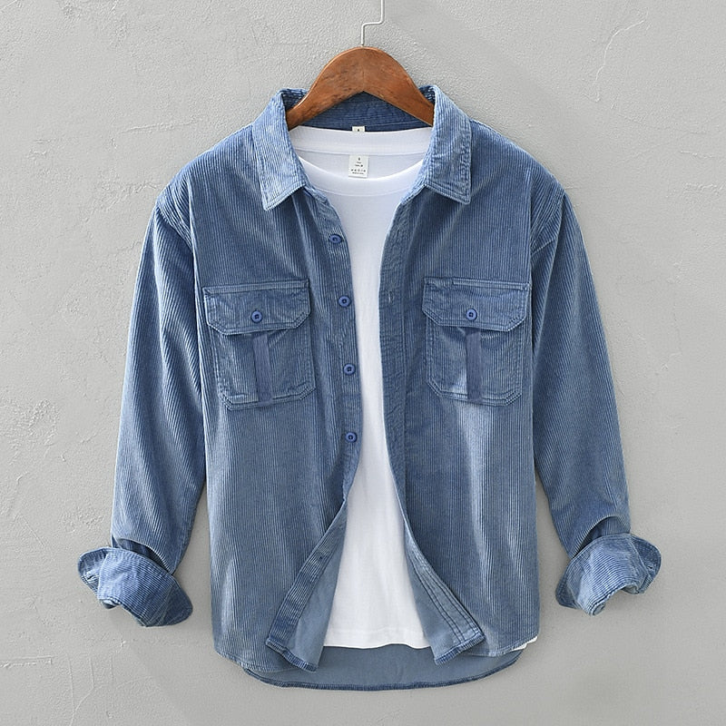 Hamish | Textured Utility Overshirt