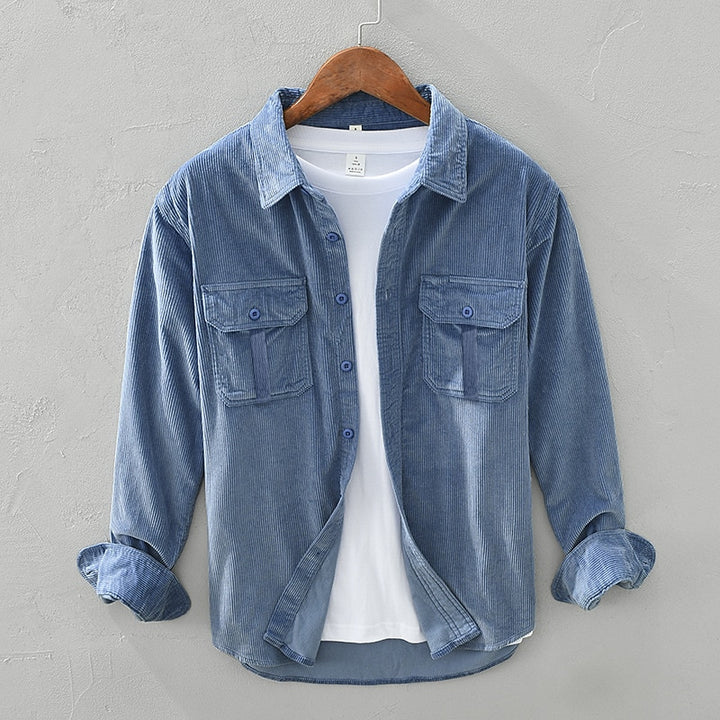 Hamish | Textured Utility Overshirt