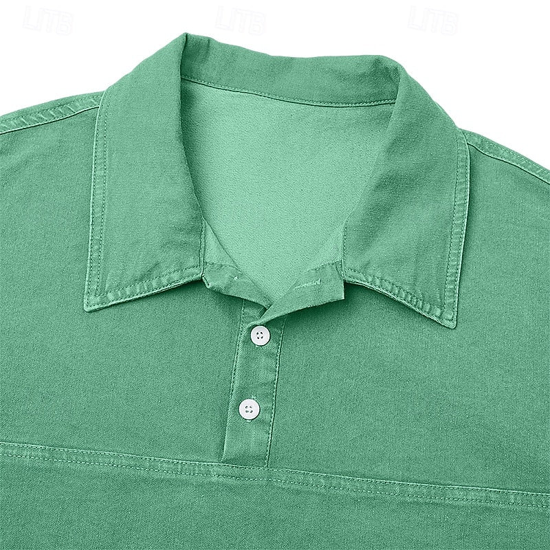 Rory | Relaxed Collared Pullover Shirt