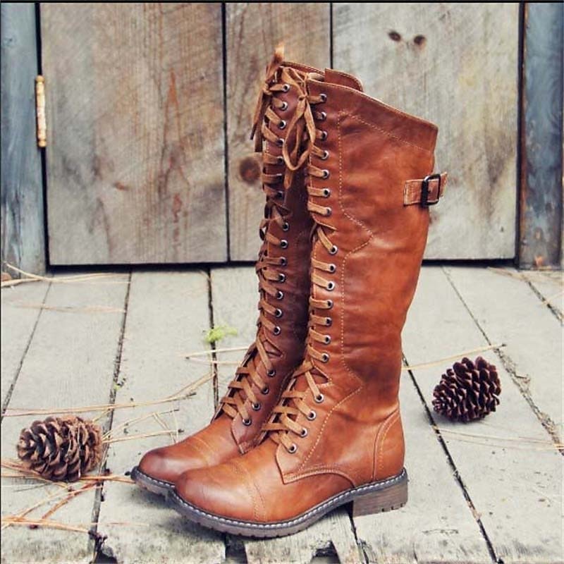 Prudence | Tall Lace-Up Riding Boots