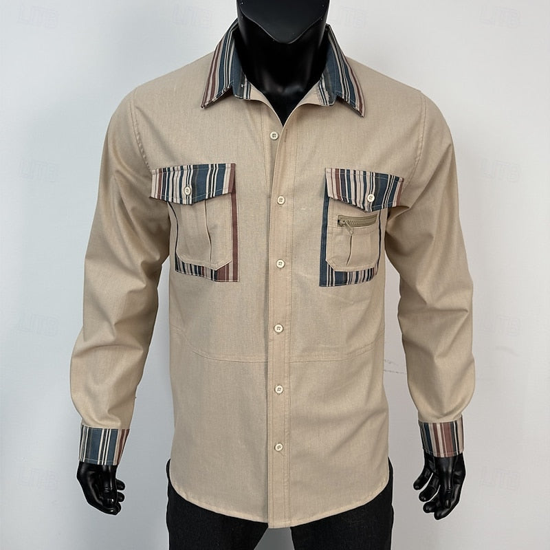 Rhys | Utility Patch-Pocket Shirt
