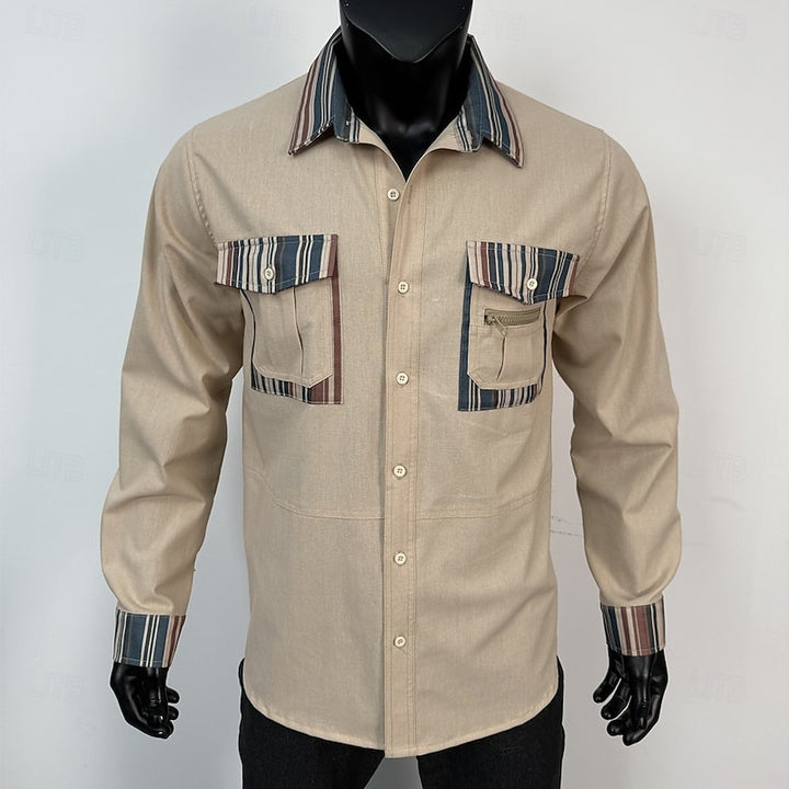 Rhys | Utility Patch-Pocket Shirt