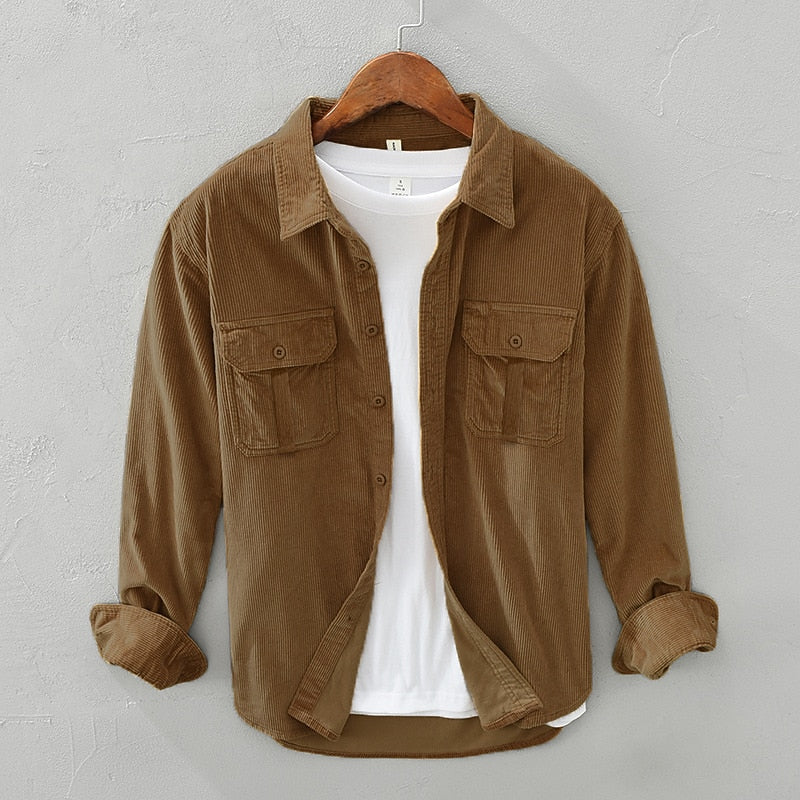 Hamish | Textured Utility Overshirt