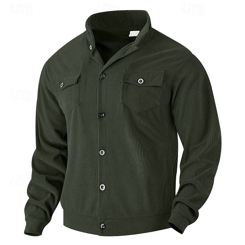 Beckett | Ribbed Utility Jacket