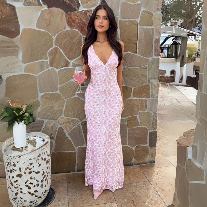 Blair | Stylish Floral Wedding Guest Dress