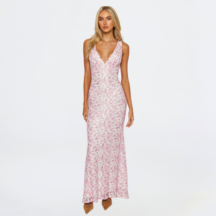Blair | Stylish Floral Wedding Guest Dress