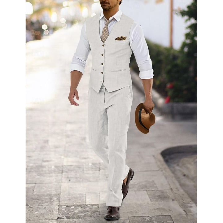 Elias | Tailored Summer Two-Piece Set