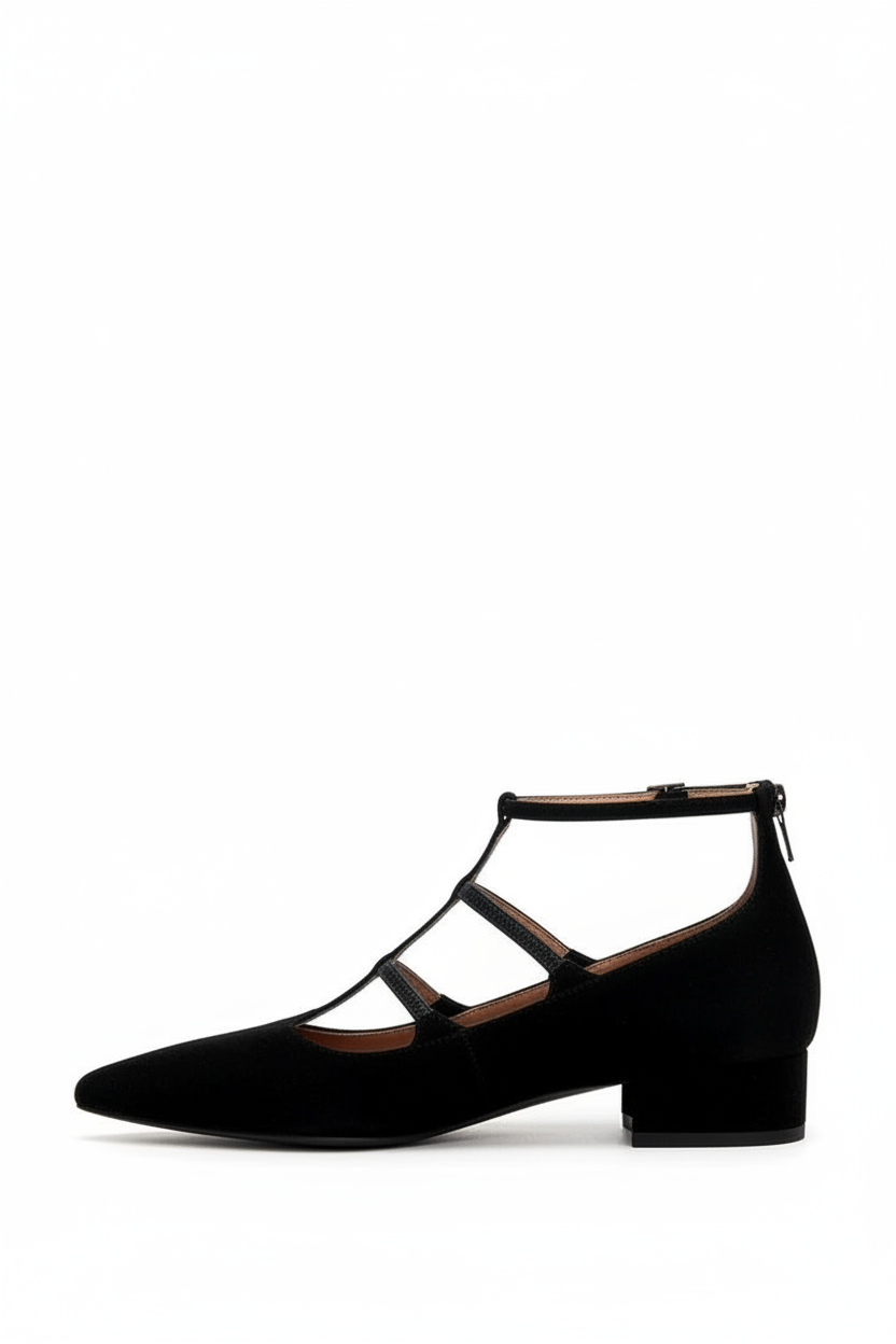 Sorelle | Classic Nude Block Heel Pumps