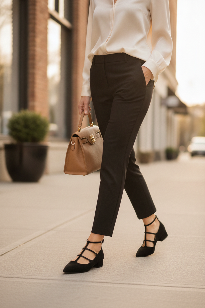 Sorelle | Classic Nude Block Heel Pumps