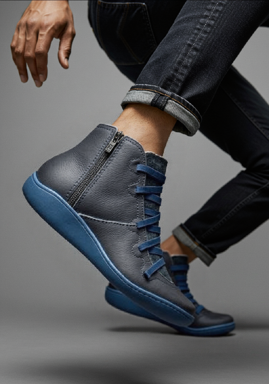Roland | Modern Lace-Up Ankle Boots