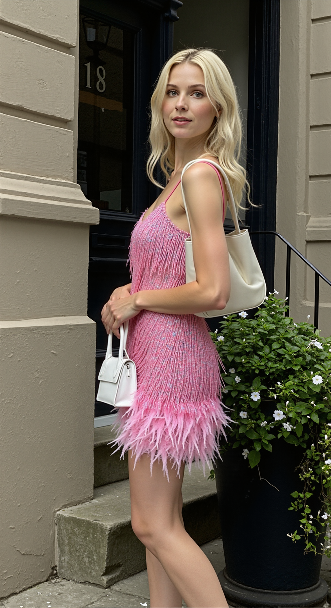 Janelle | Sequin Fringe Mini Cocktail Dress