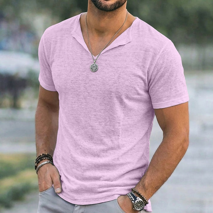 Landon | Relaxed V-Neck T-Shirt