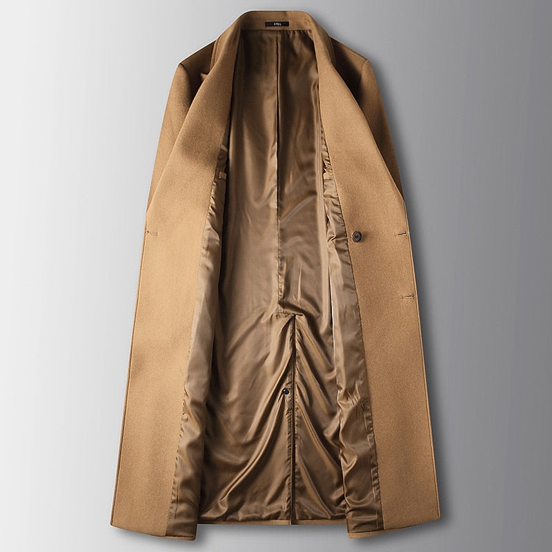 Montgomery | Double-Breasted Longline Overcoat
