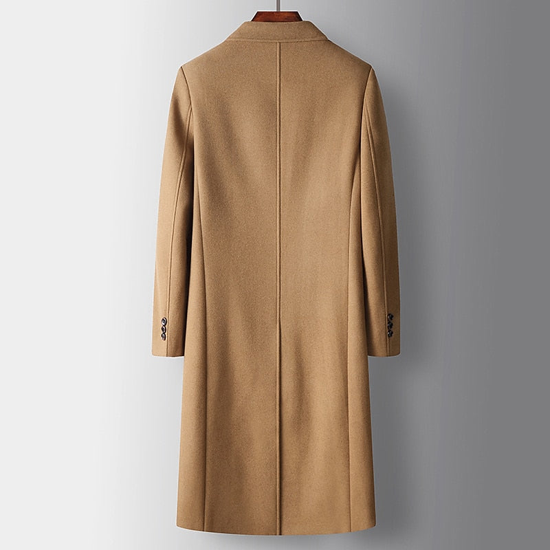 Montgomery | Double-Breasted Longline Overcoat