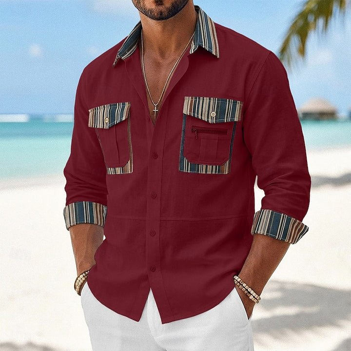 Rhys | Utility Patch-Pocket Shirt