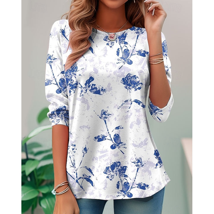 Marjorie | Floral Long-Sleeve Top