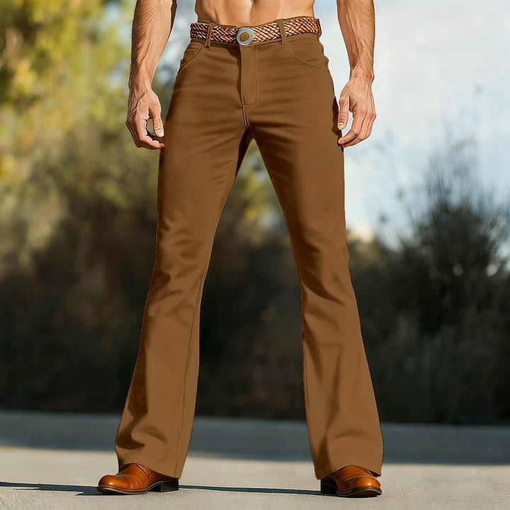 Bellamy | Retro Flared Trousers