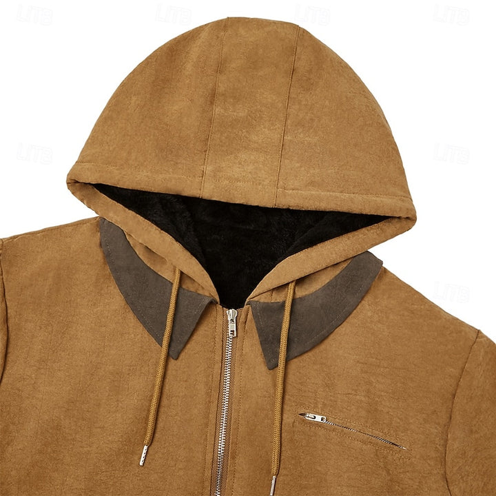 Bennet | Fleece-Lined Hooded Zip Jacket
