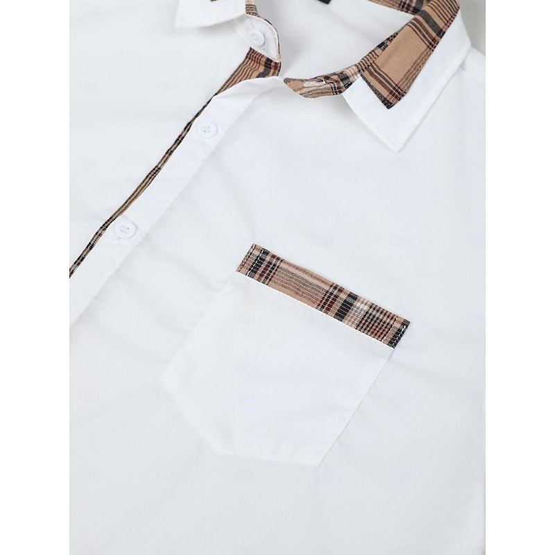 Gregory | Refined Contrast-Trim Shirt