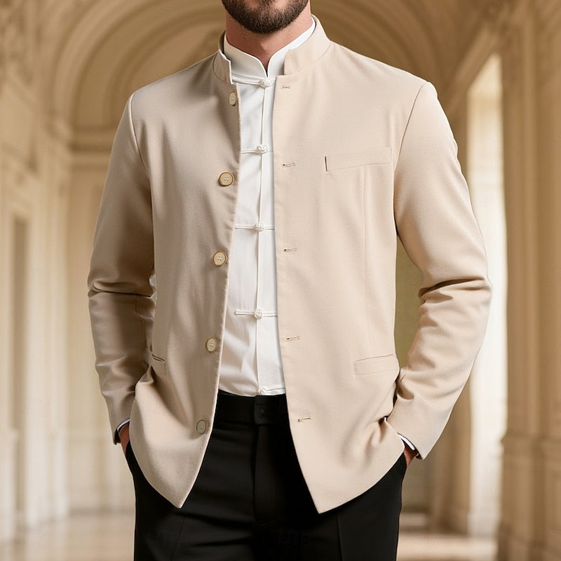 Emory | Mandarin-Collar Jacket