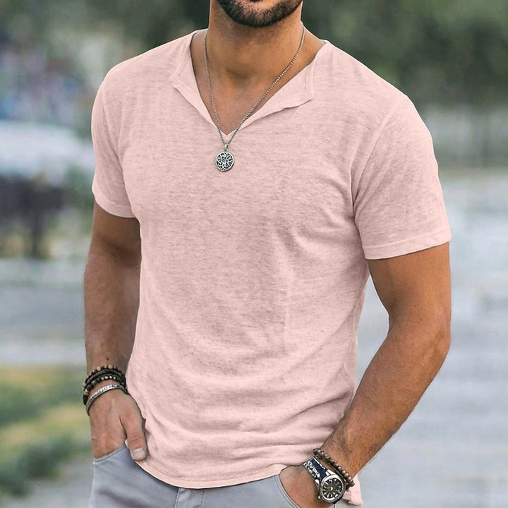 Landon | Relaxed V-Neck T-Shirt