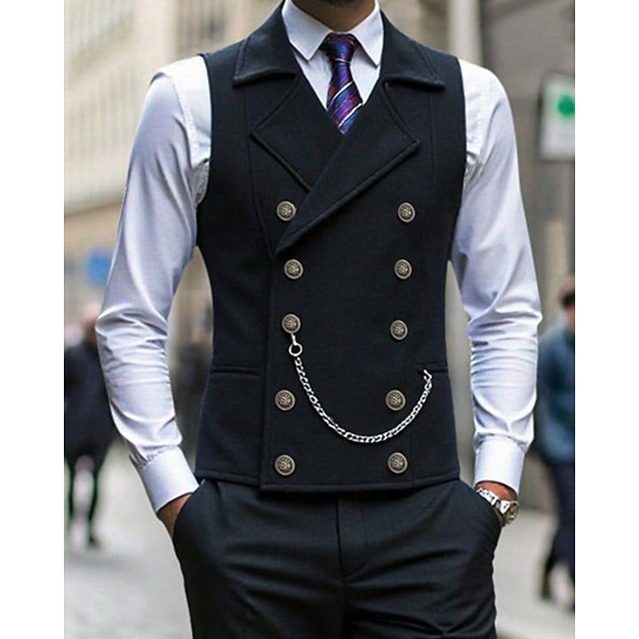 Ellis | Double-Breasted Tailored Waistcoat