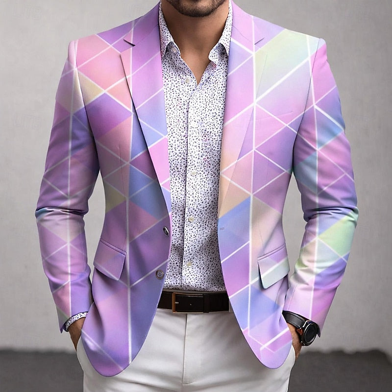 Perry | Geometric Tailored Blazer