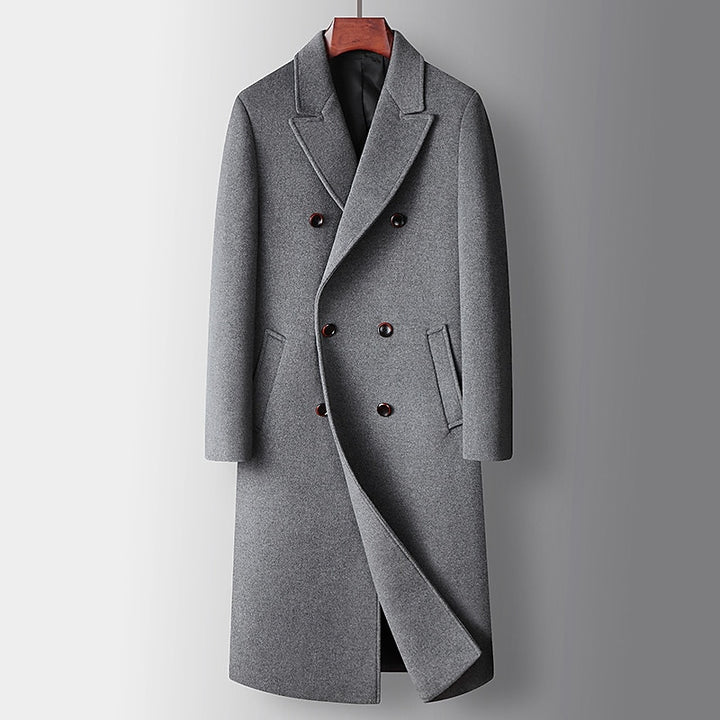 Montgomery | Double-Breasted Longline Overcoat