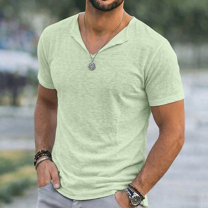 Landon | Relaxed V-Neck T-Shirt