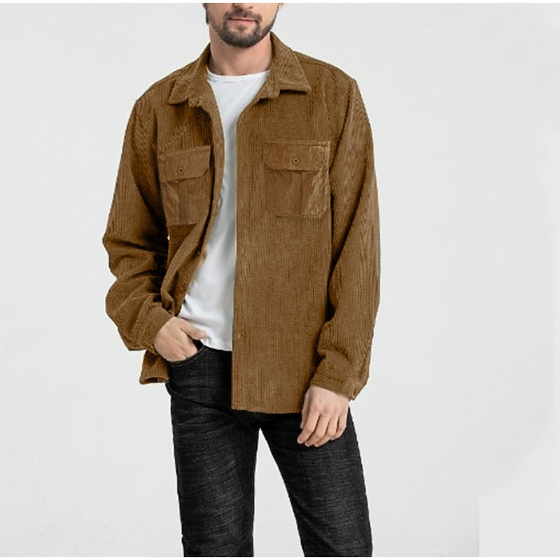 Hamish | Textured Utility Overshirt