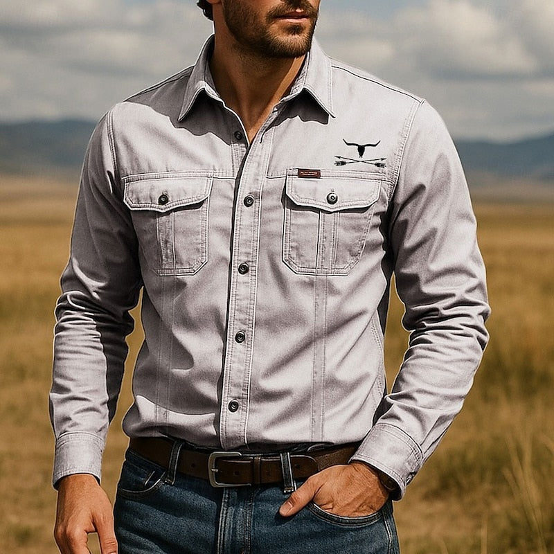 Wyatt | Rugged Western Utility Shirt
